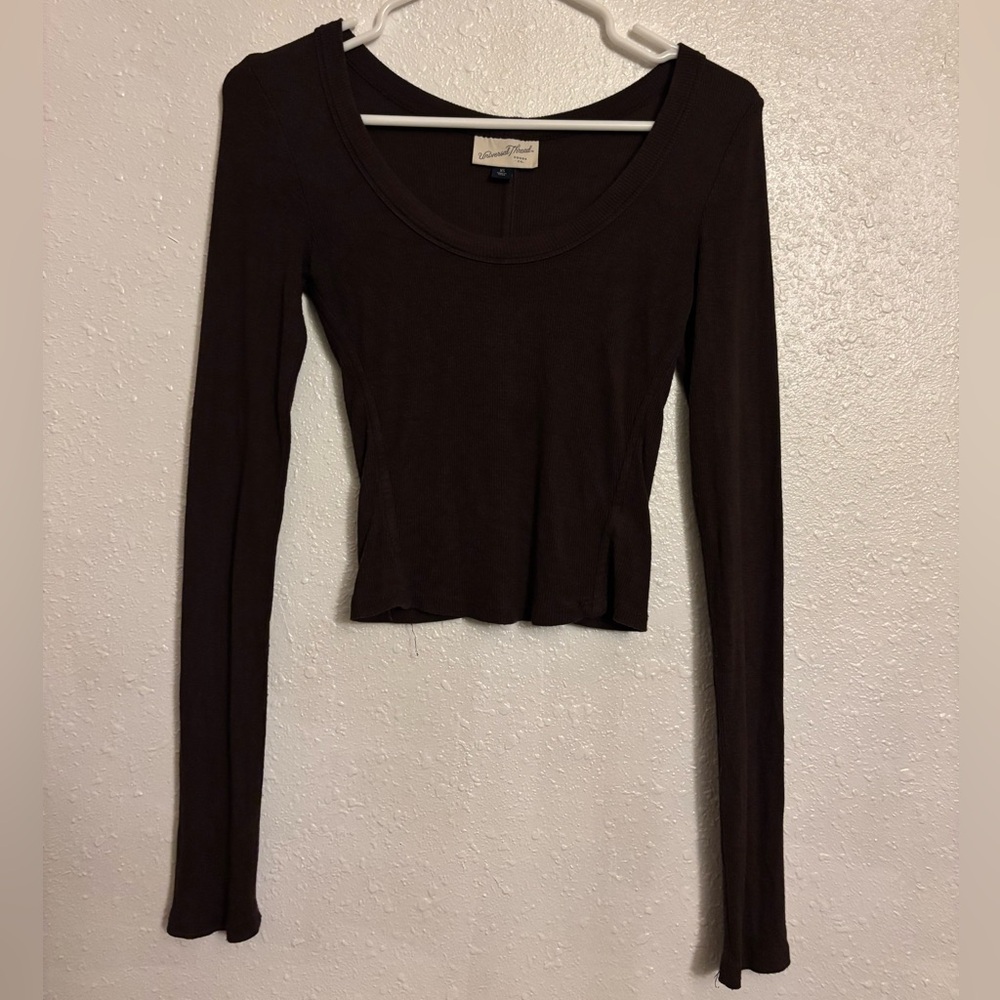 Universal Thread brown long sleeve top (Size XS)